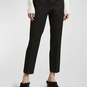 Jil Sander Black Wool Ankle Length Pants